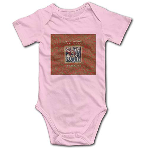Body de bebé de Manga Corta Unisex Newborn Baby Paul Simon Graceland Casual Short Sleeve Climbing Bodysuits Playsuits Boys Girls