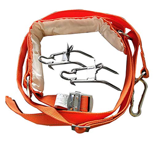 BOINN Zapatos de Escalada de áRboles Recogiendo Frutas Garras de Zapatos Herramienta de Escalada de áRboles Poste Herramienta de áRboles con Picos de áRbol de Escalada Alta Resistencia