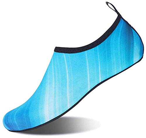 BOLOG Zapatos de Niño Zapatos de Agua de Natación Infantil para Niños Niñas Adolescentes Slip on Suave Descalzo Aqua Calcetines para La Piscina de Playa Surf Yoga Mujeres