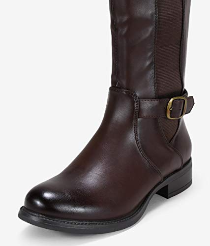 BOSANOVA Botas Altas Marrones Planas Marron 38