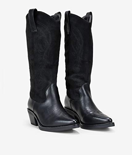 BOSANOVA Botas Cowboy Negras Negro 41