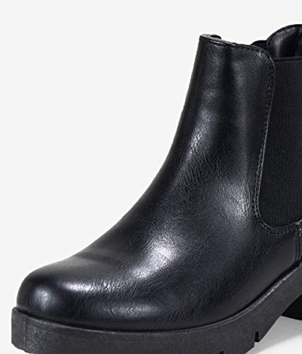 BOSANOVA Botines Negros con elásticos Negro 39