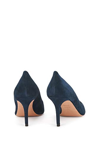 BOSS Eddie Pump 70-S, Bomba Mujer, Azul Oscuro, 39 EU