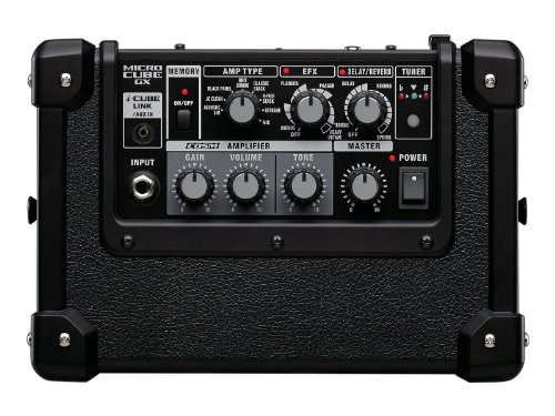 BOSS Micro Cube GX - Amplificador de guitarra, negro