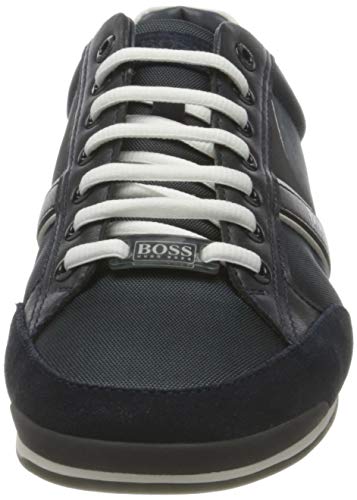 BOSS Saturn_Lowp_MX, Zapatillas Hombre, Dark Blue 405, 43 EU