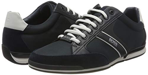 BOSS Saturn_Lowp_MX, Zapatillas Hombre, Dark Blue 405, 43 EU