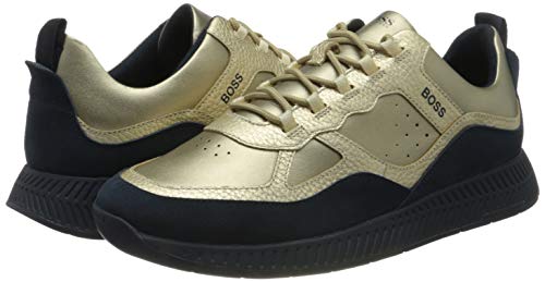 Boss Titanium_Runn_ltmt, Zapatillas Hombre, Gold710, 41 EU