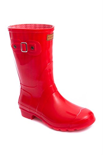 Bota Hispanitas de Agua Baja Naranja 41 Rojo