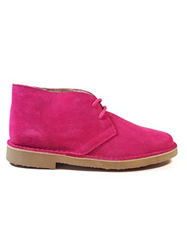 Botas Botines pisacacas pisamierdas Safari Fuxia Borreguito - Color - Fucsia, Talla - 36