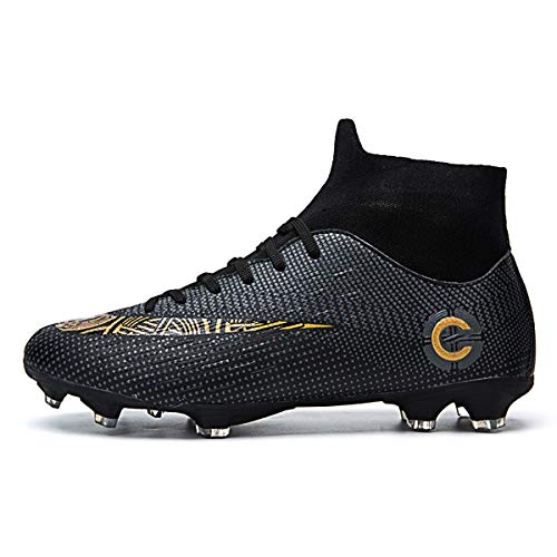 Botas de Fútbol para Hombre Spike Zapatillas de Fútbol Profesionales Atletismo Training Zapatos de Fútbol
