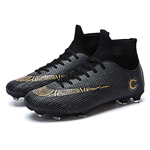 Botas de Fútbol para Hombre Spike Zapatillas de Fútbol Profesionales Atletismo Training Zapatos de Fútbol