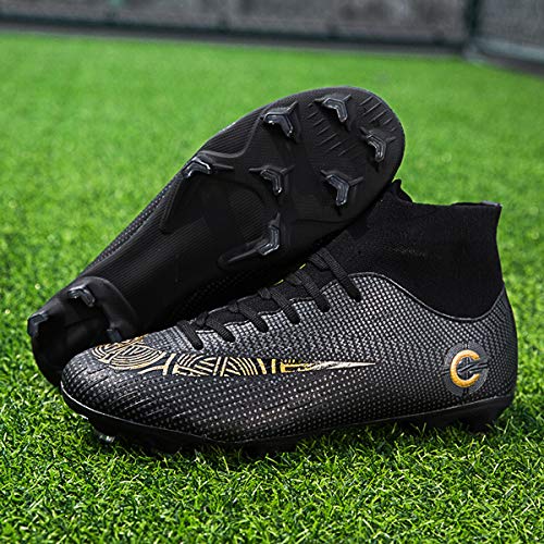 Botas de Fútbol para Hombre Spike Zapatillas de Fútbol Profesionales Atletismo Training Zapatos de Fútbol