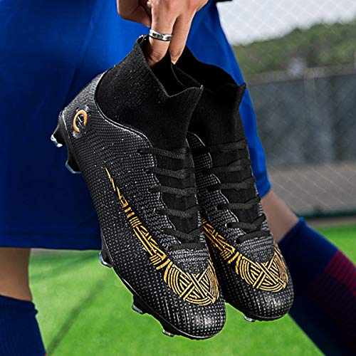 Botas de Fútbol para Hombre Spike Zapatillas de Fútbol Profesionales Atletismo Training Zapatos de Fútbol