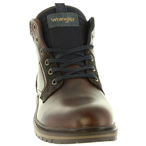 Botas de Hombre WRANGLER WM182030 MIWOUK Dark Brown Talla 44