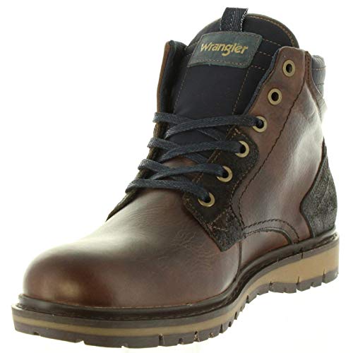 Botas de Hombre WRANGLER WM182030 MIWOUK Dark Brown Talla 44