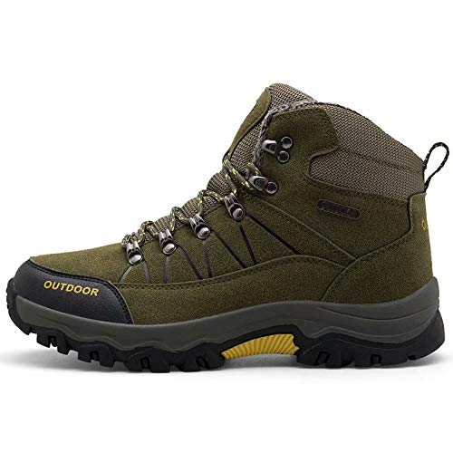 Botas De Invierno Hombre Botas De Nieve Impermeables Botas De Senderismo Cálidas Botas De Trekking Antideslizantes 42