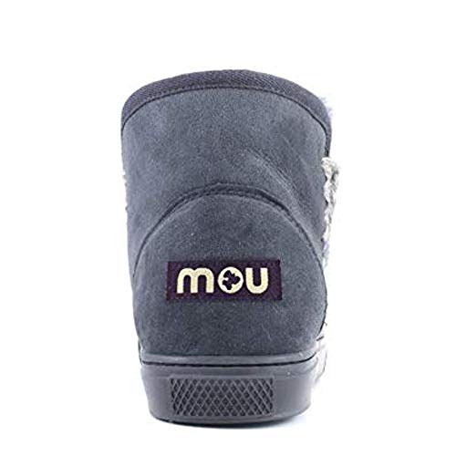 Botas Mou Mini Eskimo Sneaker Gris Mujer 38 BRGR