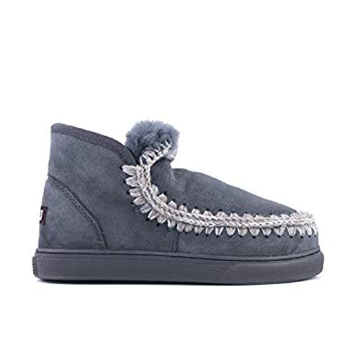 Botas Mou Mini Eskimo Sneaker Gris Mujer 38 BRGR