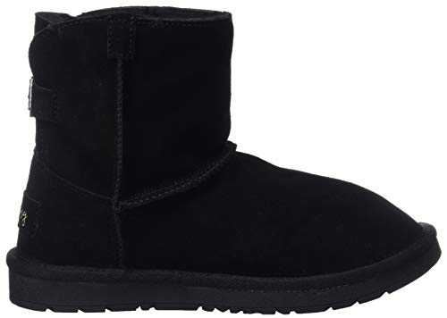 Botas Planas Negras Mustang 57454 - Negro