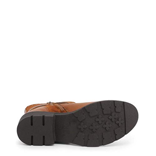 BOTÍN DE Mujer XTI Plano con Cierre DE Hebilla Motorista - para: Mujer Color: Camel Talla: 38