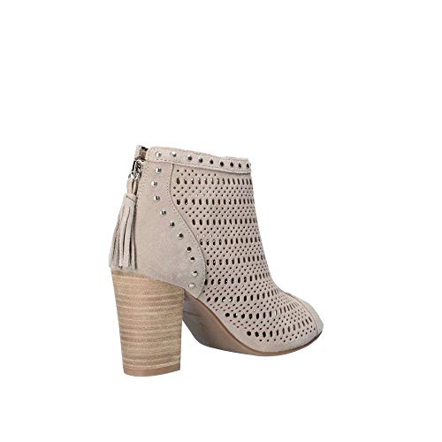 Botin Tacon Verano Serraje Taupe Mujer Carmela XTI 66679 (40 EU)