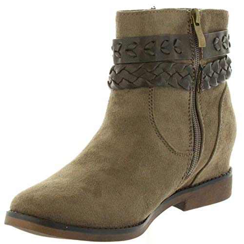 Botines de Mujer MTNG 50219 C6799 Taupe Talla 36
