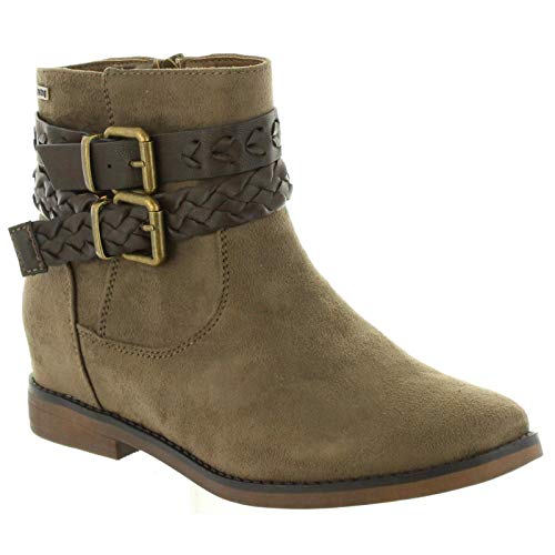 Botines de Mujer MTNG 50219 C6799 Taupe Talla 36