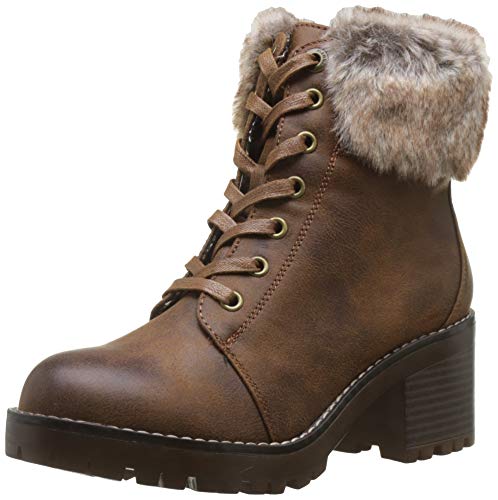 Botines de tacón de Mustang 58605 Cuero