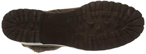 Botines de tacón de Mustang 58605 Cuero