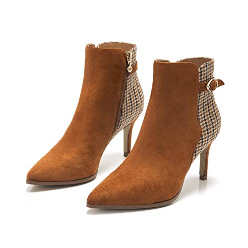 Botines Mujer MARIAMARE | Botines 62486 | MARIAMARE Mujer | Botines Vestir | Cierre con Cremallera | 47383 | Marron | 39