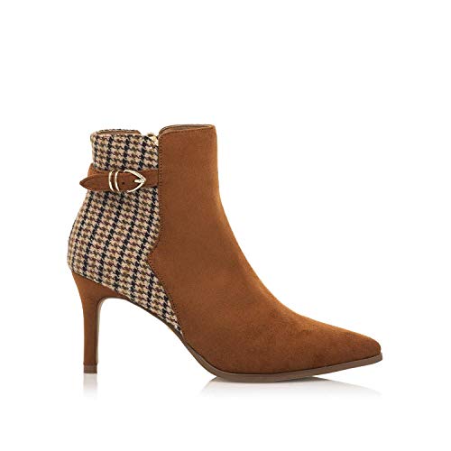 Botines Mujer MARIAMARE | Botines 62486 | MARIAMARE Mujer | Botines Vestir | Cierre con Cremallera | 47383 | Marron | 39