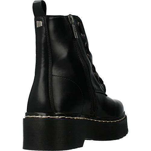 Botines Planos Mustang 58267 Negros