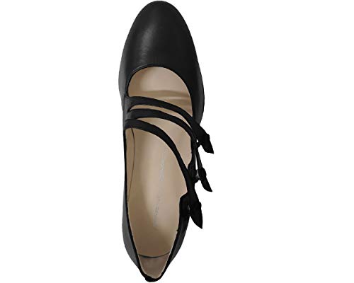 Brenda Zaro F3505 Napa - Zapatos de Mujer de Color Negro Liso, Negro (Negro (Negro)), 40 EU