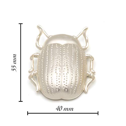 Broches Grandes de Bisutería Insectos - Pack de 2 - Ideal para Mujeres - Combinación Vestidos y Cualquier Tipo De Ropa - Calidad Española