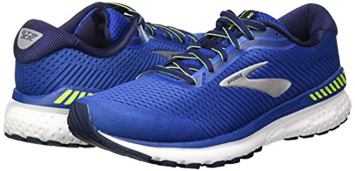 Brooks Adrenaline GTS 20, Zapatillas para Correr Hombre, Blue Nightlife White, 45 EU