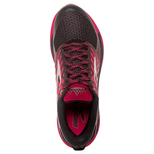 Brooks Caldera 2, Zapatillas de Running Mujer, Multicolor (Pink/Black/Coral 623), 42.5 EU