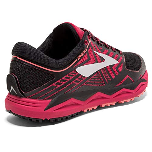 Brooks Caldera 2, Zapatillas de Running Mujer, Multicolor (Pink/Black/Coral 623), 42.5 EU