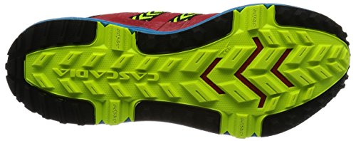Brooks Cascadia 12, Zapatillas de Gimnasia Hombre, Rojo (High Risk Red/Black/Vivid Blue), 42.5 EU
