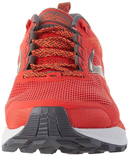 Brooks Cascadia 14, Zapatilla de Correr para Hombre, Red Ebony Grey, 42.5 EU