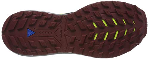 Brooks Cascadia 14, Zapatillas de Running Hombre, Negro (Black/Red/Nightlife 031), 43 EU