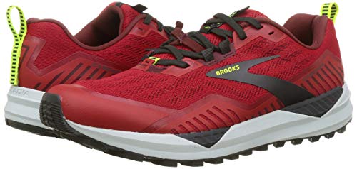 Brooks Cascadia 15, Zapatillas para Correr Hombre, Samba Red/Brick/Black, 44.5 EU