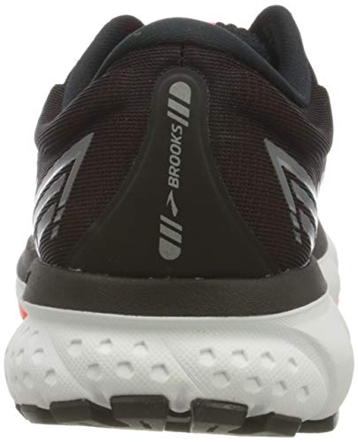 Brooks Ghost 13, Zapatillas para Correr Mujer, Black Ebony Coral, 40 EU