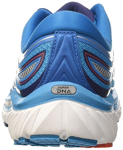 Brooks Glycerin 15, Zapatillas de Gimnasia Hombre, Azul (Methyl Blue/Medieval Blue/Cherry Tomato), 44 EU