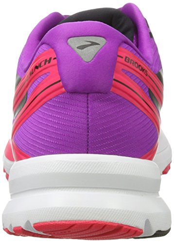 Brooks Launch 4, Zapatillas de Entrenamiento para Mujer, Multicolor (Purplecactusflower/divapink/bl), 40.5 EU