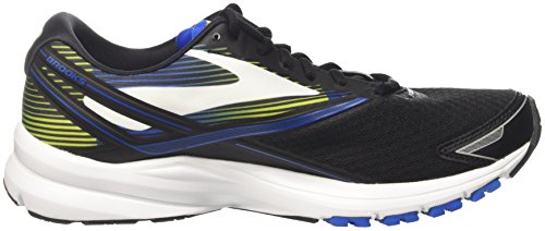 Brooks Launch 4, Zapatillas de Gimnasia Hombre, Negro (Black/Lapis Blue/Lime Popsicle), 45 EU