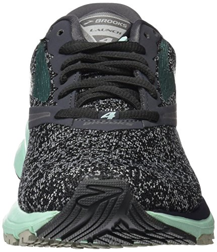 Brooks Launch 4, Zapatillas de Gimnasia Mujer, Gris (Anthracite/Beach Glass/Silver), 38 EU