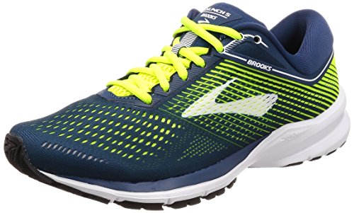 Brooks Launch 5, Zapatillas de Running Hombre, Multicolor (Blue/Nightlife/White 430), 44.5 EU
