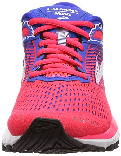 Brooks Launch 5, Zapatillas de Running Mujer, Rosa (Pink/Blue/White 1b652), 38.5 EU