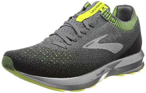 Brooks Levitate 2 Grigio Grey Nightlife 027 - Zapatillas de running para hombre, talla 36,5, color Gris, talla 46.5 EU