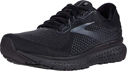 Brooks Zapatillas de running Glycerin 18 para hombre, Gris (Negro/Negro), 43 EU